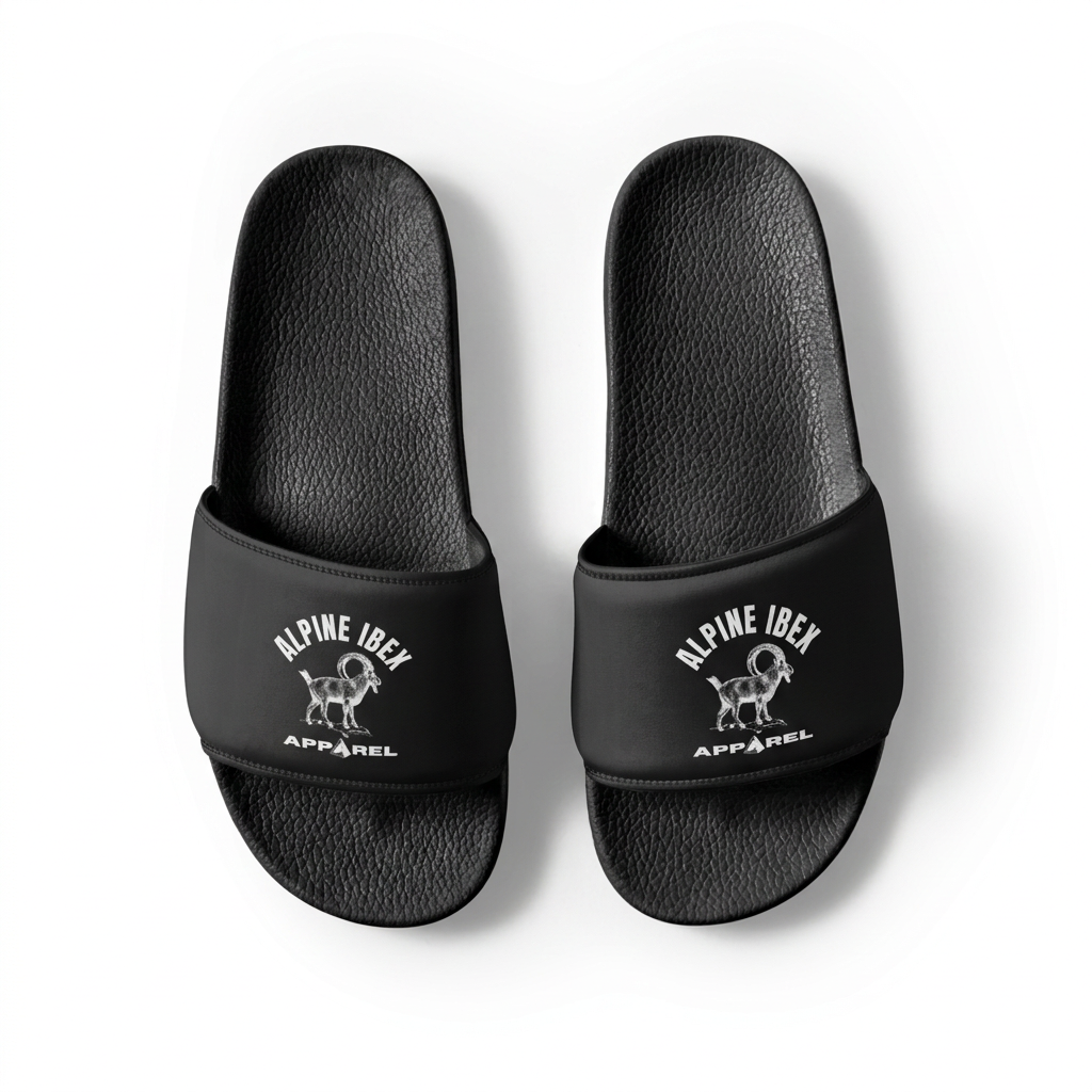 A.I Slides — All black · Tonal sole